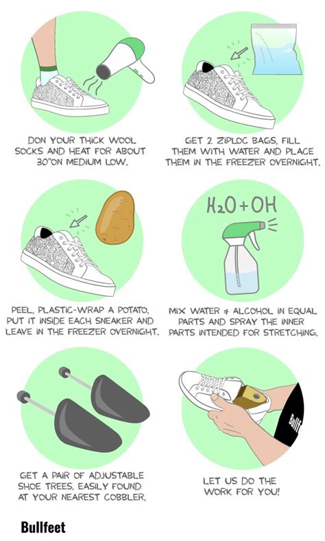 how to make sneakers wider.